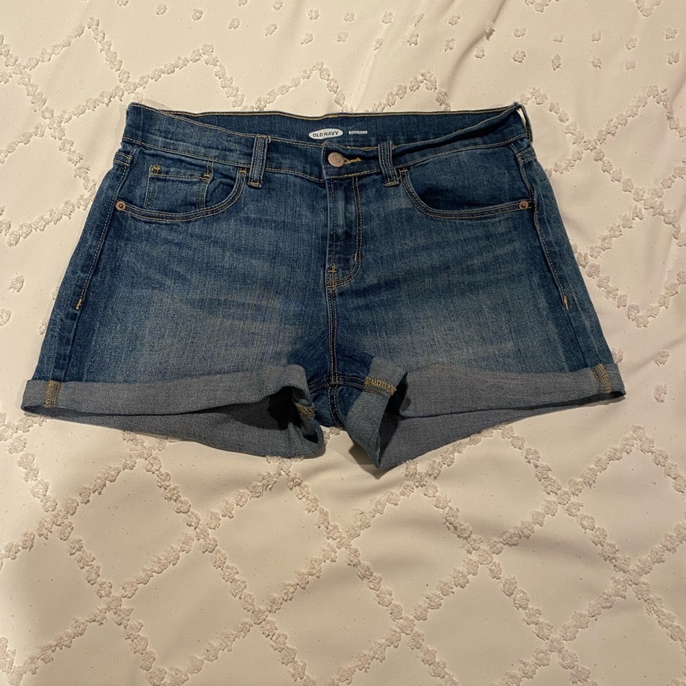 Old Navy Boyfriend Jean shorts 4